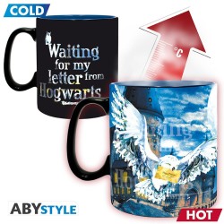 Mug heat change Harry Potter Lettre