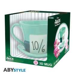 Mug 3D Disney Alice au pays des Merveilles Chapeau chapelier fou