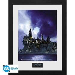 Tirage Harry Potter "Peinture de Poudlard" - 30 cm par 40 cm