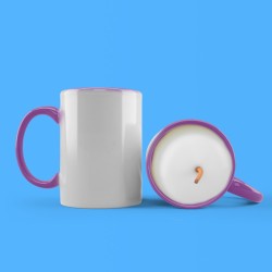 Mug bougie bicolor violet...