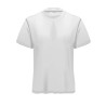 IMPRESSION FACE AVANT   T-SHIRT BLANC 100 % POLYESTER