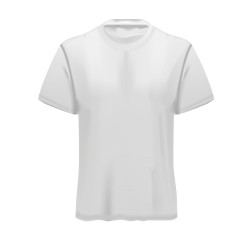 IMPRESSION RECTO / VERSO   T-SHIRT BLANC 100 % POLYESTER