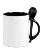 Le mug cuillère  pour bien mélanger son breuvage, pratique n'est-ce pas ? 🥳  ✨Qualité AAA avec bien sûr une finition brillante 🧽Résistant lave-vaisselle, micro-ondes, ultraviolet  🚚 le mug sera livré dans sa boîte de protection en polystyrène
